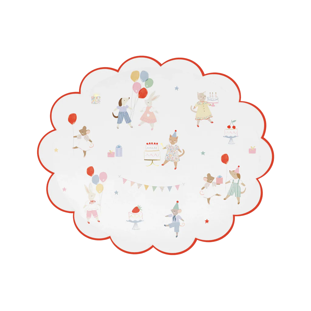 Meri Meri Animal Friends Side Plates