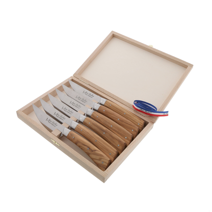 Laguiole Jean Dubost Bistronomie steak knives, set of 6