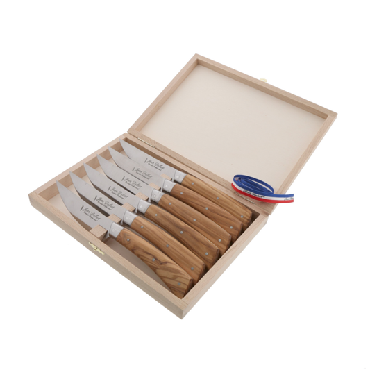 Laguiole Jean Dubost Bistronomie Steak Knives (Set of 6)