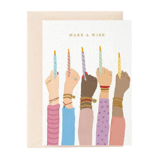 Nelly Castro Make a Wish Greeting Card