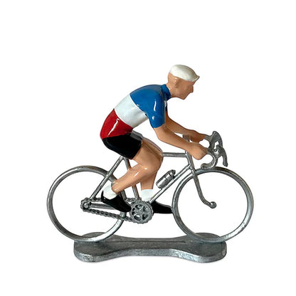 Bernard & Eddy Cyclist Position 1 hand-painted miniature figurine – view 4