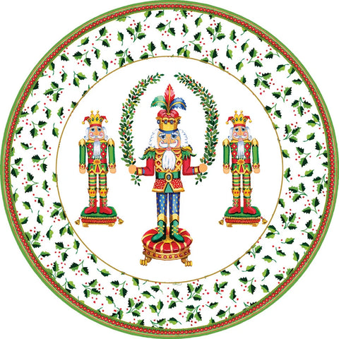 Caspari Nutcracker Christmas Paper Placemats