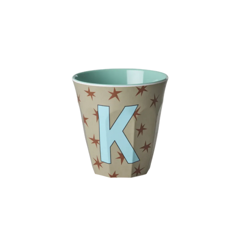 Rice Star Alphabet Melamine Cup 250ml