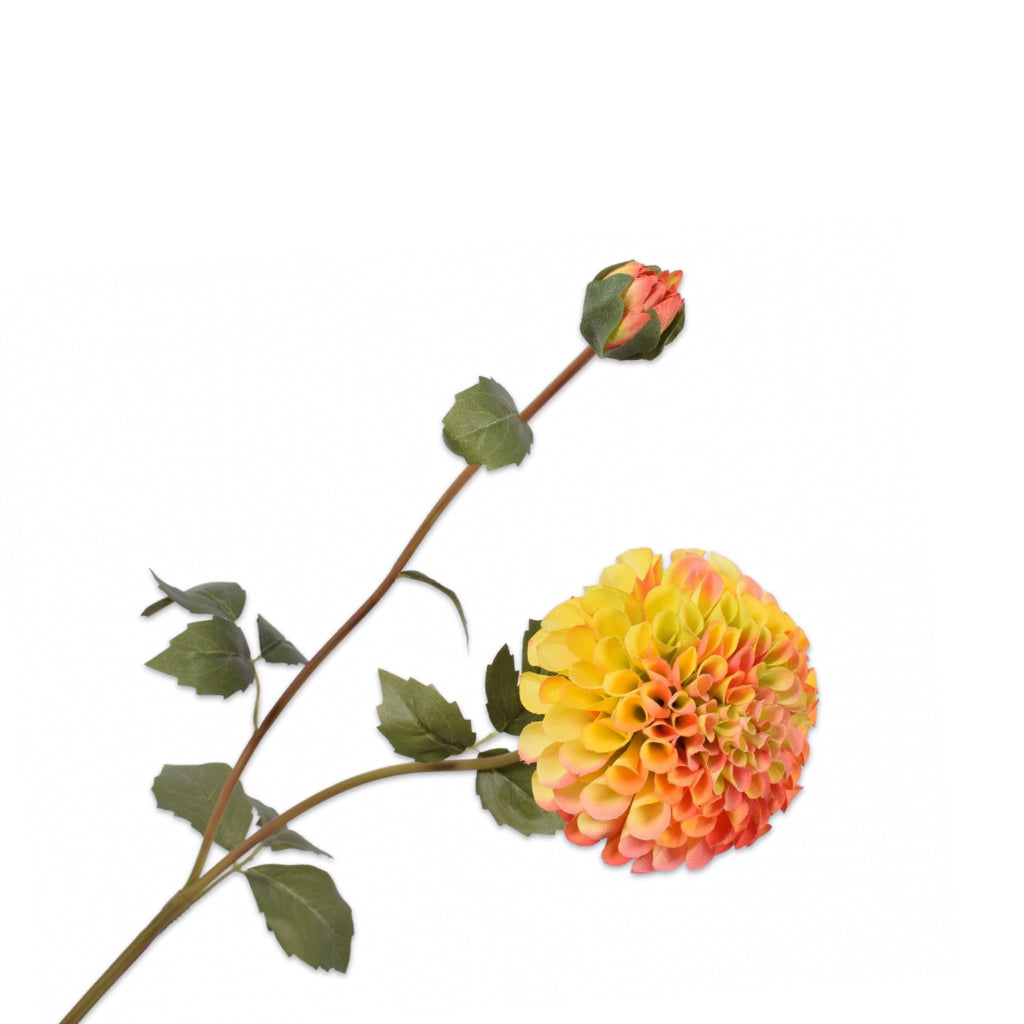 Silk-ka Artificial Dahlia Flower – lifelike artificial dahlia stem