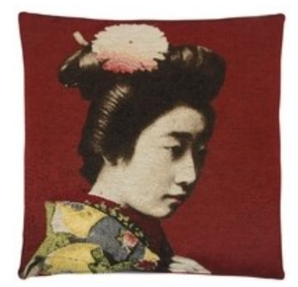 Geisha Woman Cushion Cover, view 8