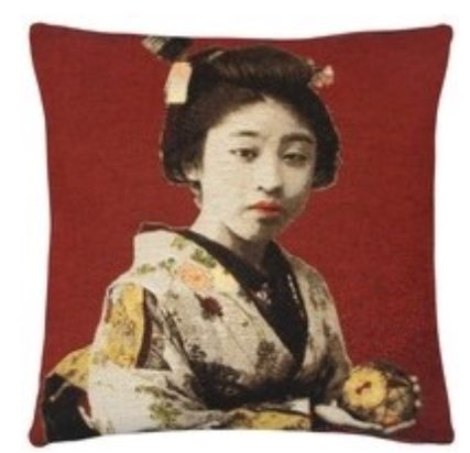 Geisha Woman Cushion Cover, view 7