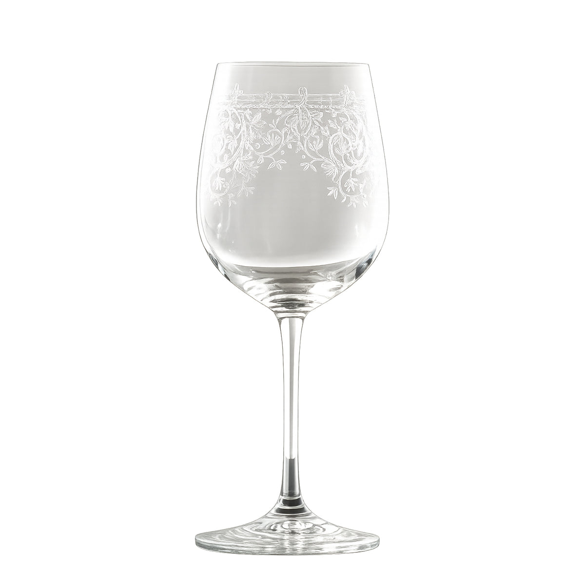 Paul Nagel Lucca Bordeaux wine glass 570ml in etched crystal