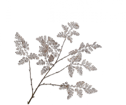 Silk-ka Artificial Glitter Leaf