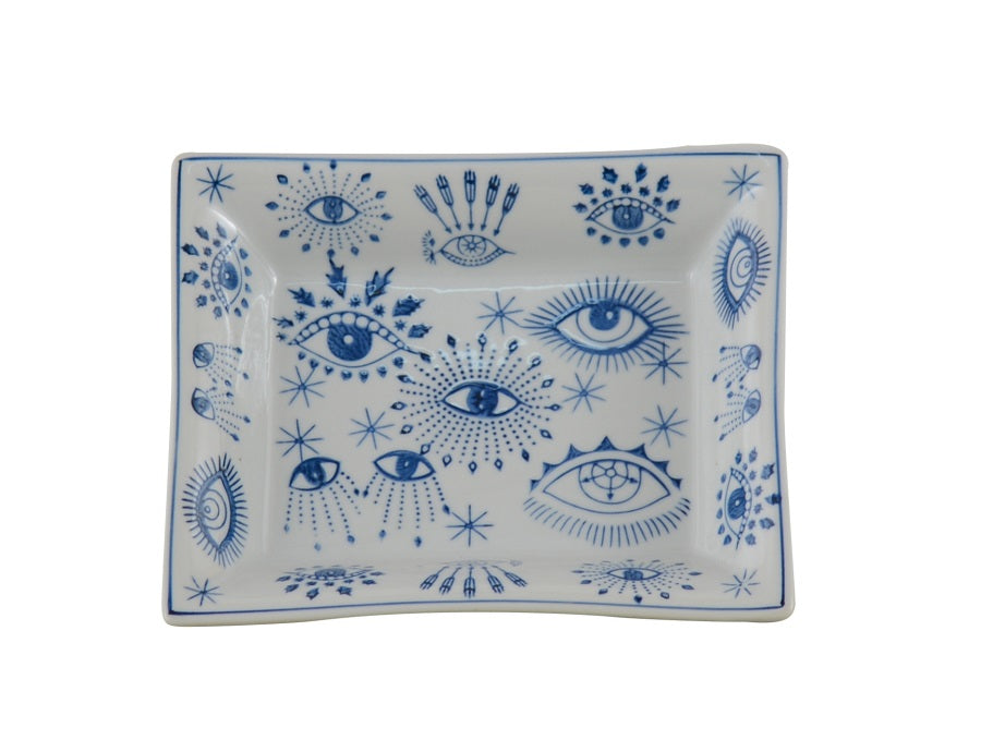 Fancy Ceramic Ashtray 20x16, view 3