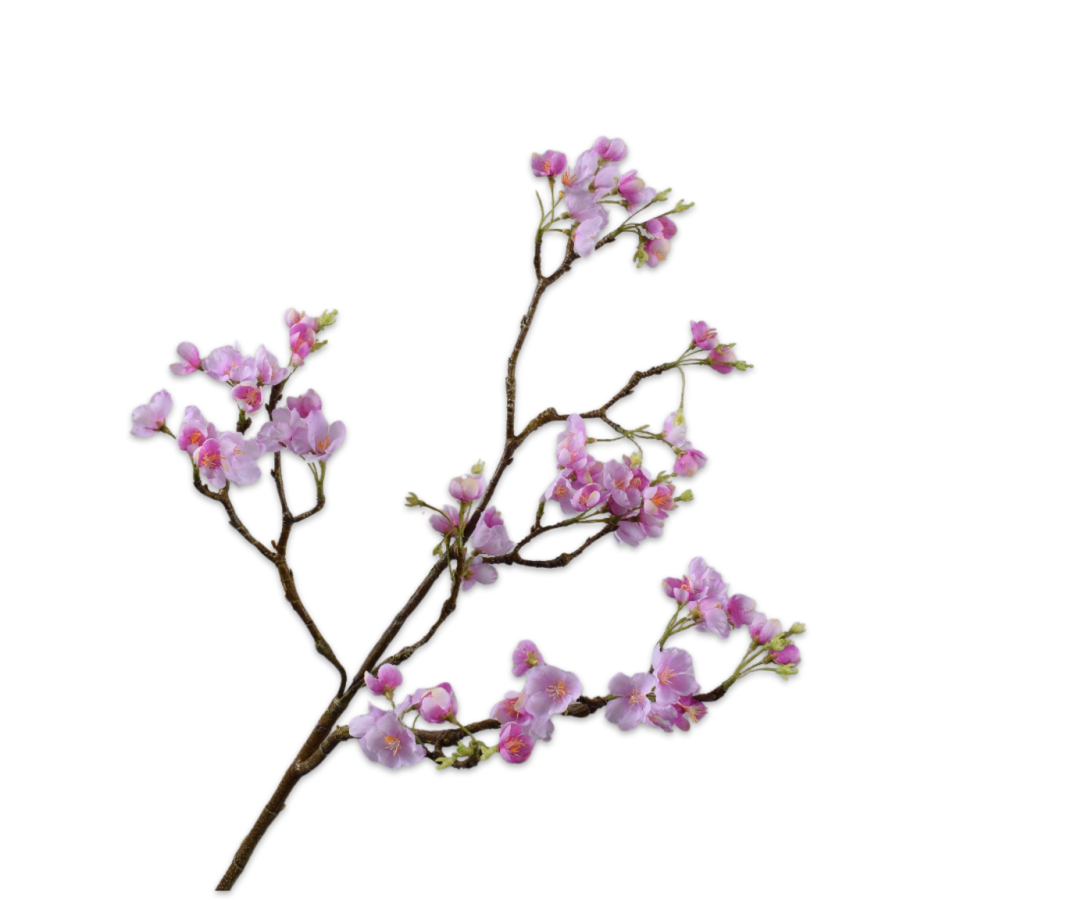 Silk-ka Blossom Spray Pink 86 Cm