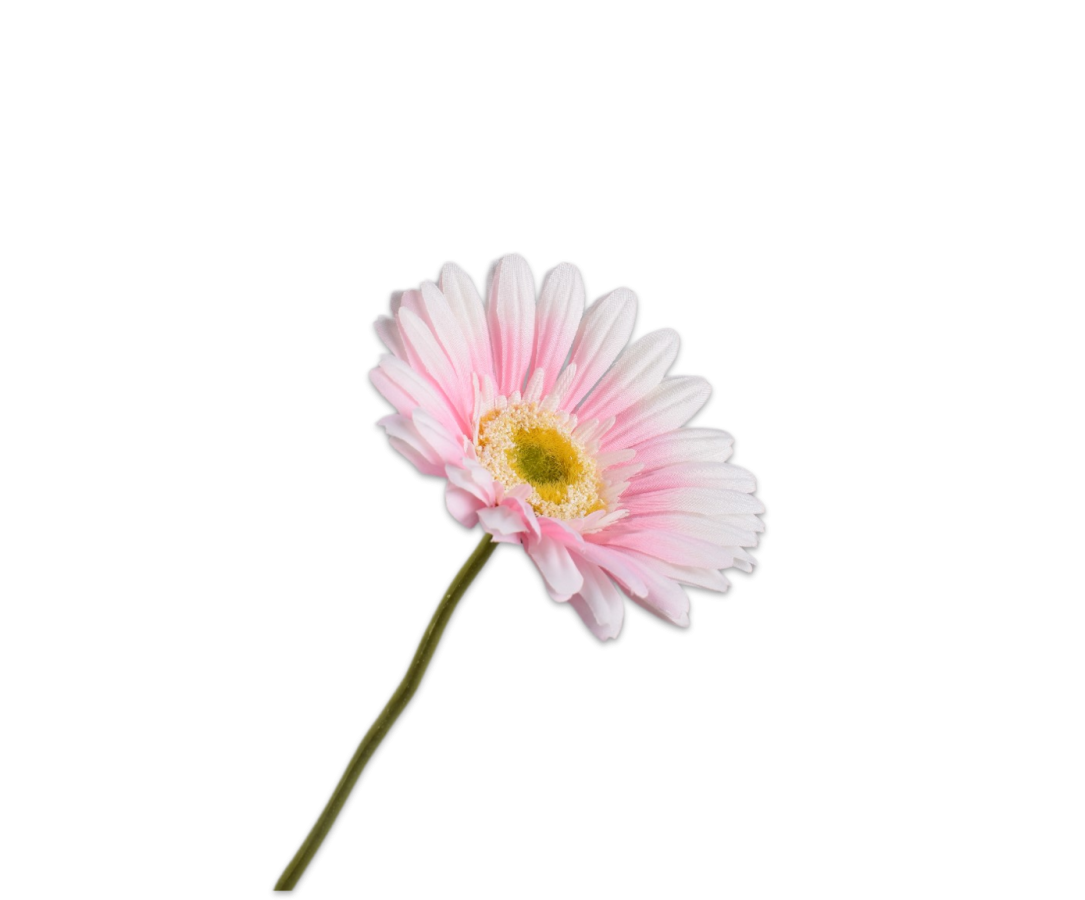 Silk-ka Gerbera Stem Pink Lt 61 Cm