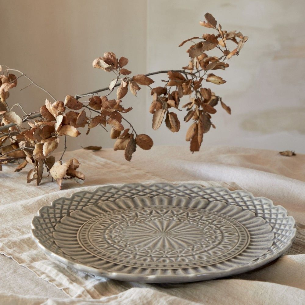 Cristal Round Platter Charger Plate 39cm