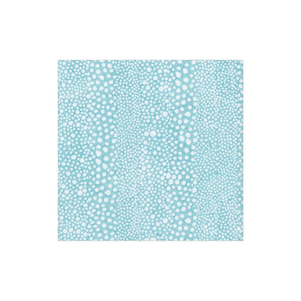Caspari Lunch Napkin Seafoam Pebble