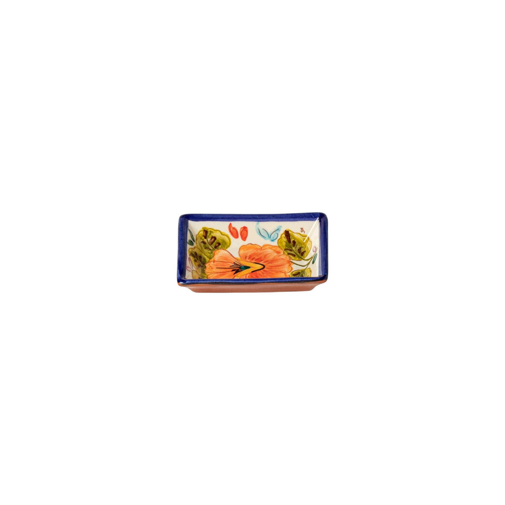 Casafina Alentejo Terracota Rectangular Dipping Plate 10cm