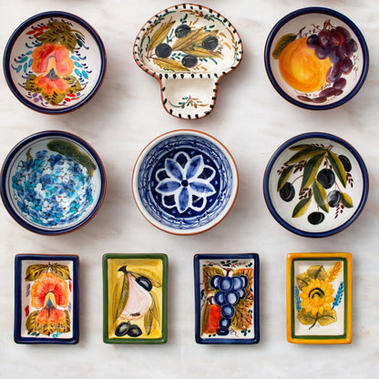 Casafina Alentejo Terracota Rectangular Dipping Plate 10cm