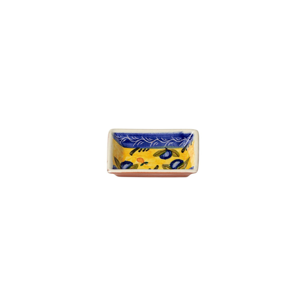 Casafina Alentejo Terracota Rectangular Dipping Plate 10cm