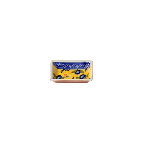 Casafina Alentejo Terracota Rectangular Dipping Plate 10cm