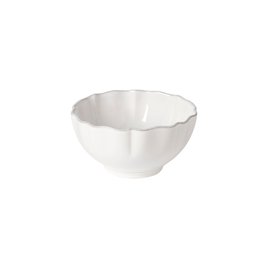 Costa Nova Rosa Soup Cereal Bowl 16cm with hand-painted rim