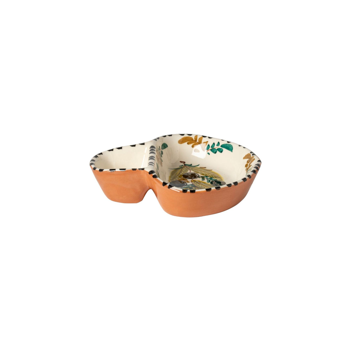 Casafina Alentejo Terracota Olive Dish Bowl 17cm