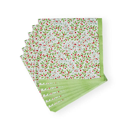 Caspari Lunch Napkin Twining Greenery
