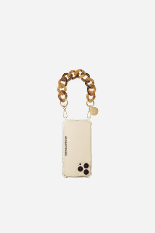 Gianna Tortoiseshell Short Phone Chain 30cm