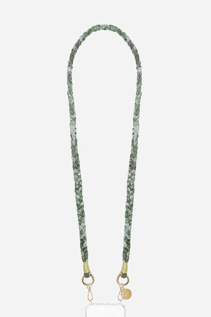 La Coque Francaise Della Khaki Braided Phone Cord 120CM