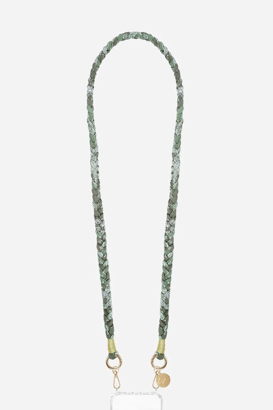 La Coque Francaise Della Khaki Braided Phone Cord 120CM