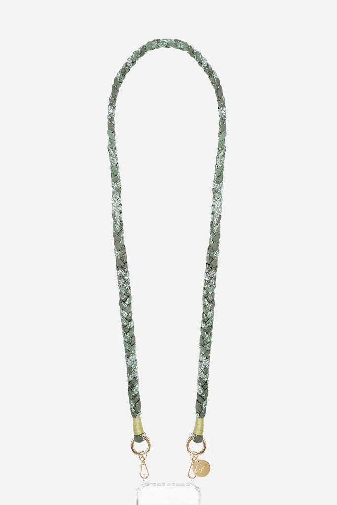 La Coque Francaise Della Khaki Braided Phone Cord 120CM