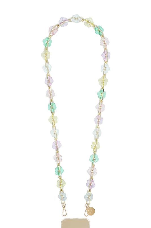 La Coque Francaise - Cassy Long Flowers Chain 120cm