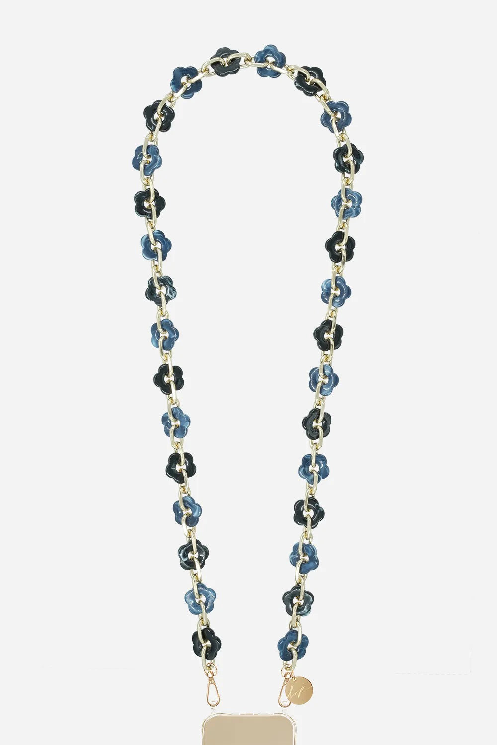La Coque Francaise - Cassy Long Flowers Chain 120cm