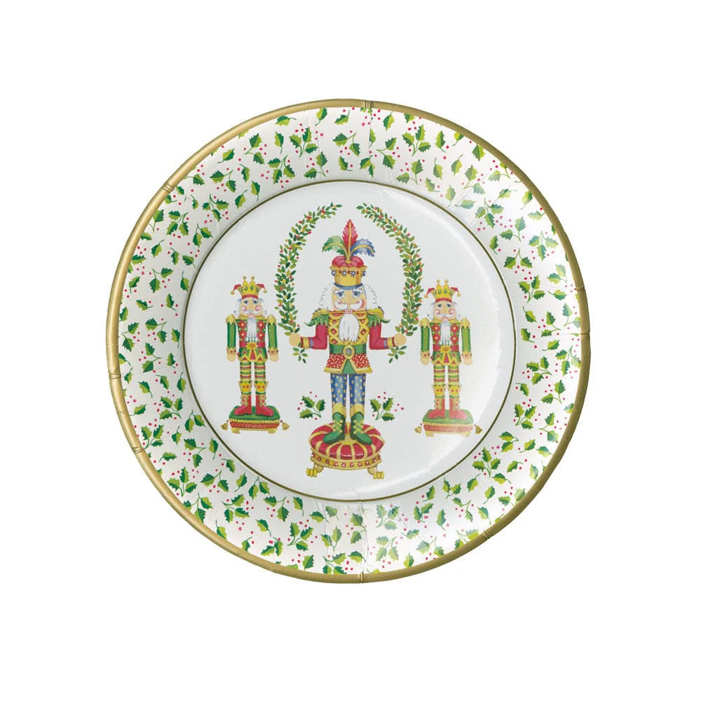 Caspari Paper Salad & Dessert Plates, view 4