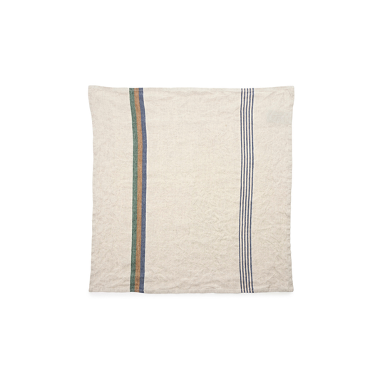 Libeco Ari striped linen tea towel, 70 x 70 cm