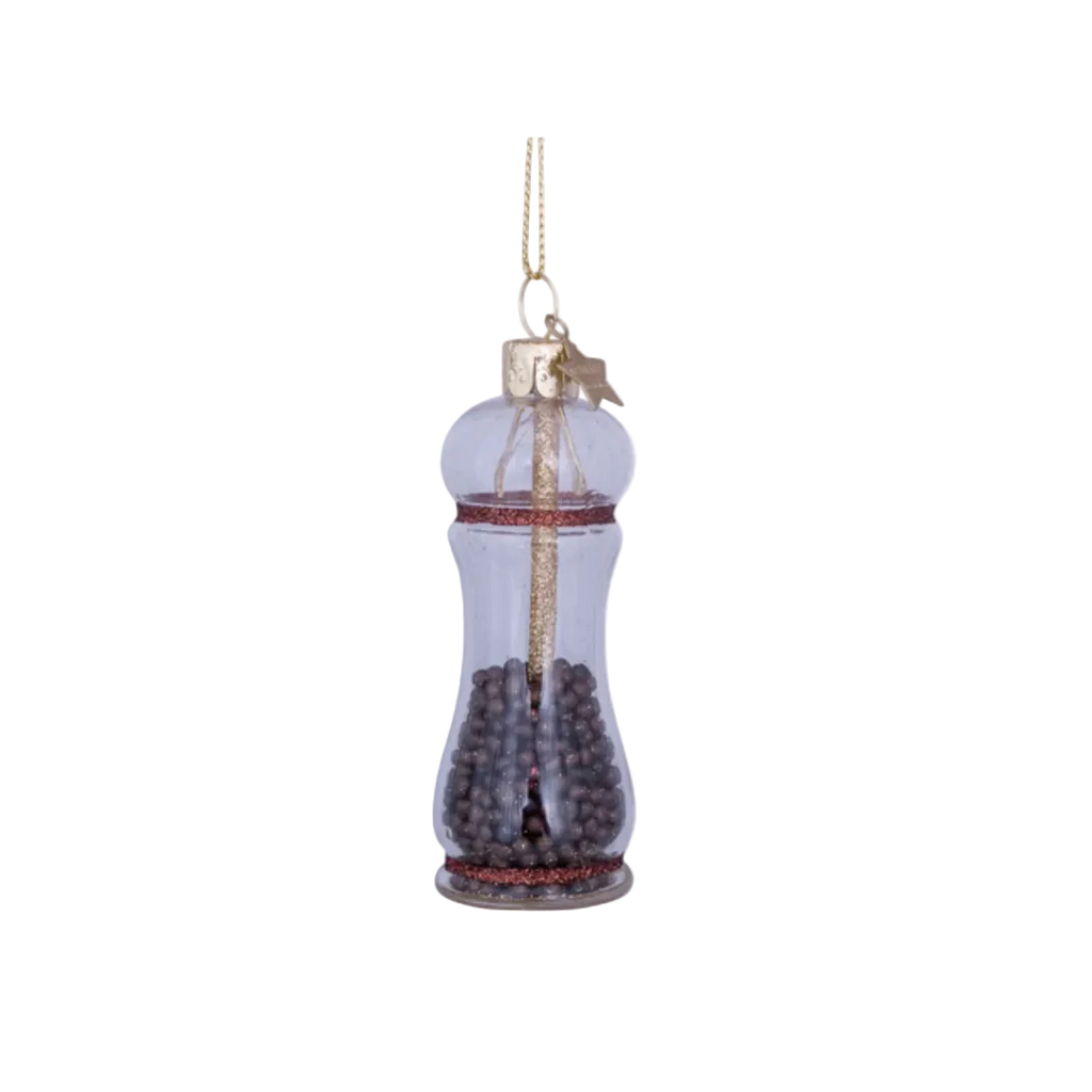 Christmas Tree Ornament Hanging Glass Transparent Condiment - 9cm