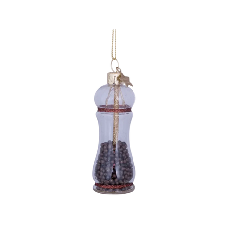 Christmas Tree Ornament Hanging Glass Transparent Condiment - 9cm