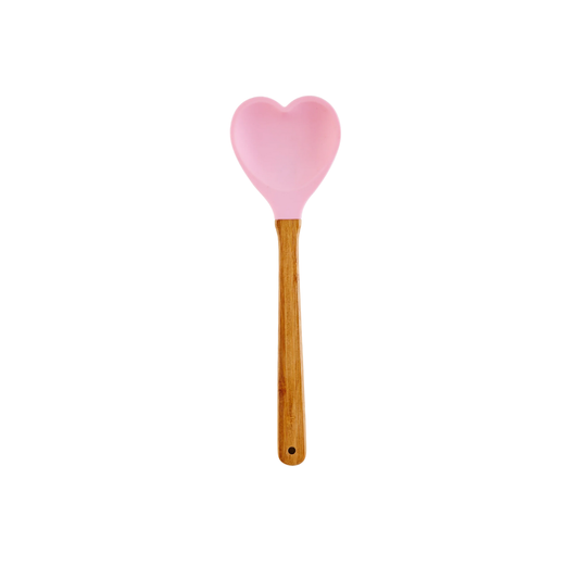 Rice Silicone Spoon - Heart