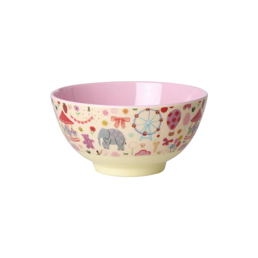 Rice Fun Fair Melamine Medium Kids Bowl 700ml