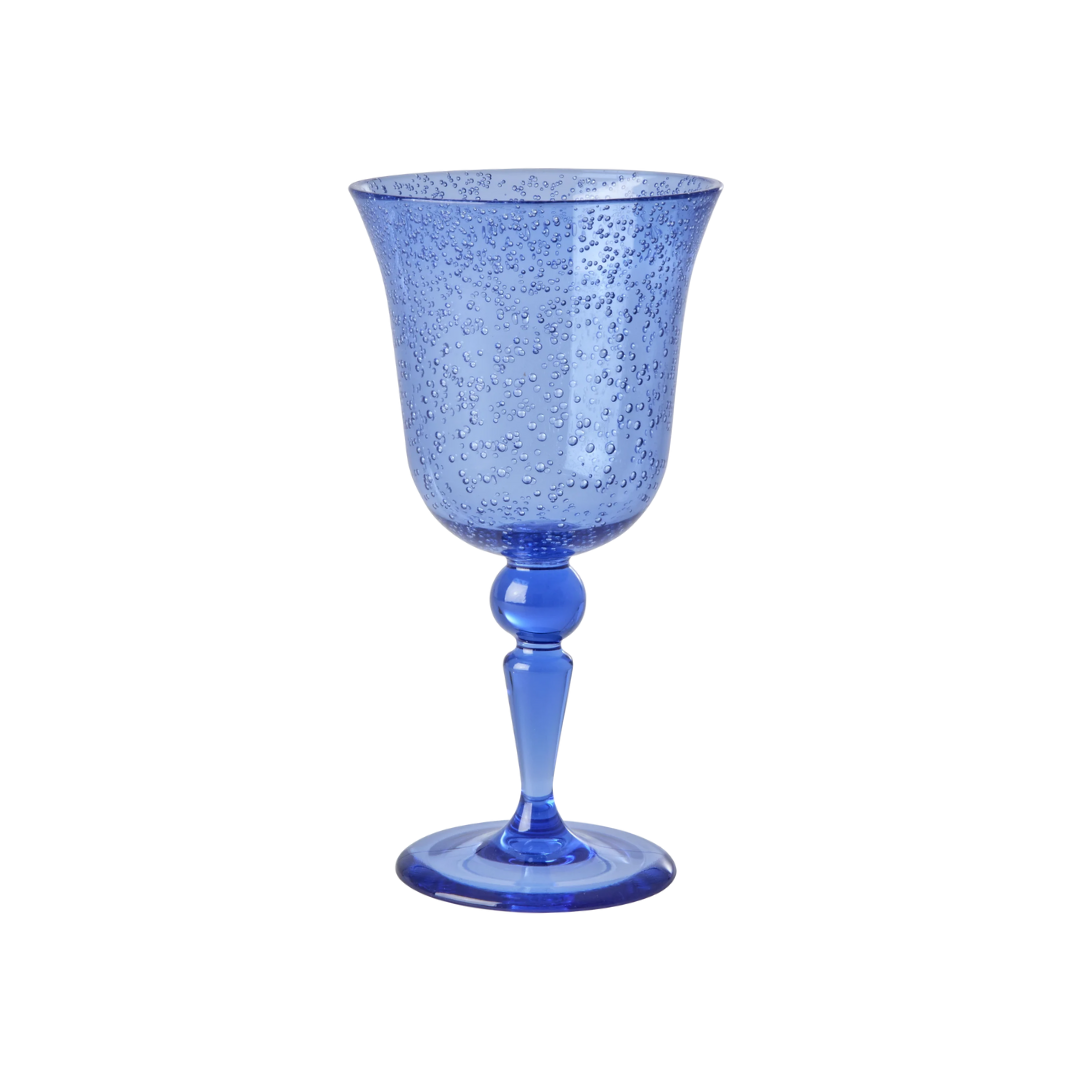 Rice Acrylic Wine Glass in Bubble Design - 360ml, view 2