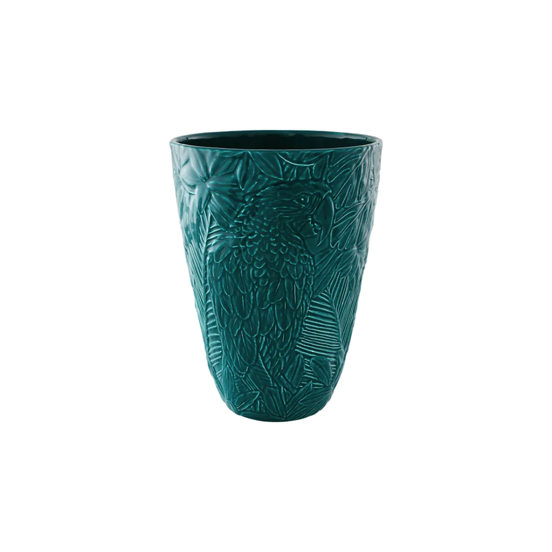 Bordallo Pinheiro Equatorial large ceramic vase – view 3