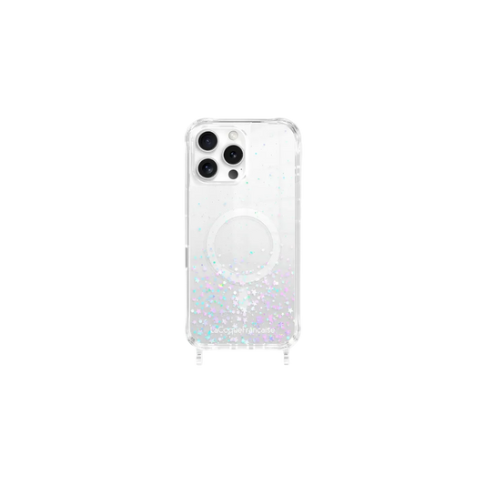 La Coque Francaise Silver Glitter Ring Phone Case