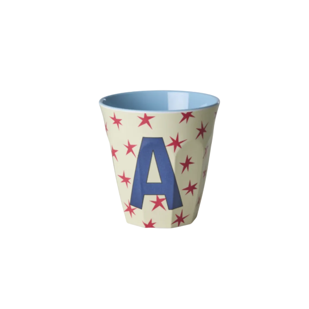 rice Star Alphabet melamine cup, 250 ml, with letter print, view 2