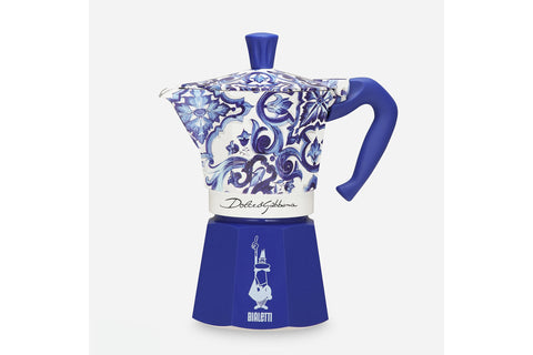 Bialetti X Dolce&Gabbana Moka Express Mediterranean Blue