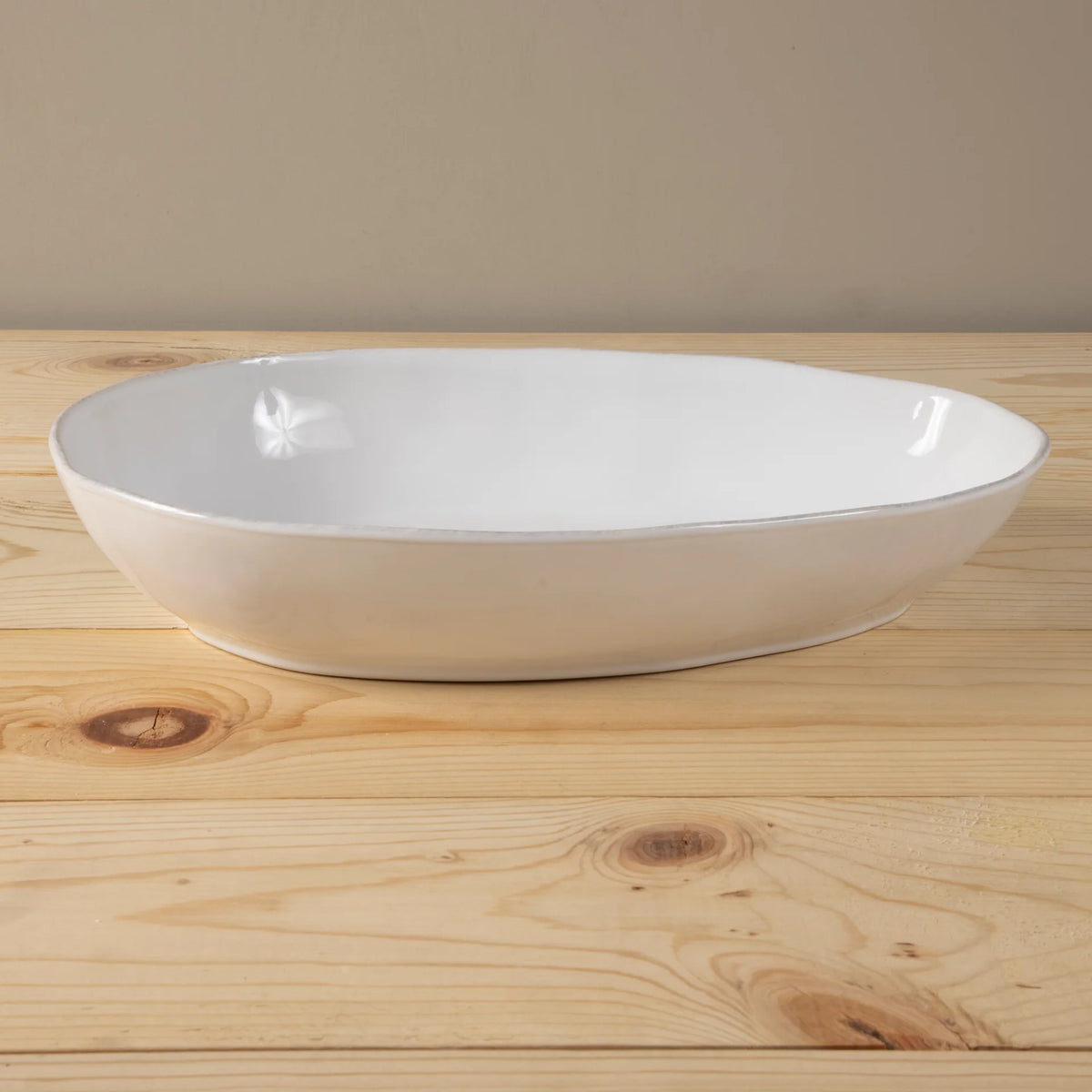 Costa Nova Livia oval stoneware baker, 36 cm, view 4