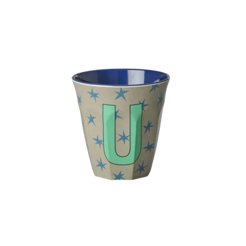 Rice Star Alphabet Melamine Cup 250ml