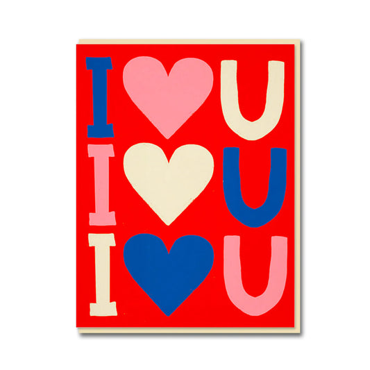 Emma Cooter I Love You Greeting Card