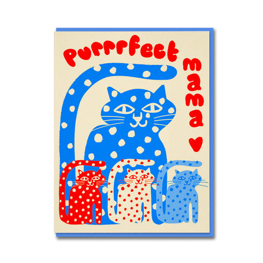 Emma Cooter Purrrfect Mum Greeting Card