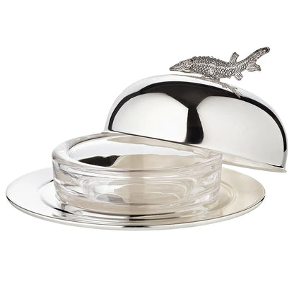Edzard Caviar Bowl Set, Silver Plated