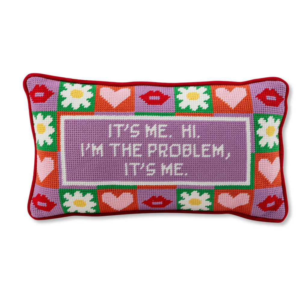 Furbish It's Me Needlepoint Pillow