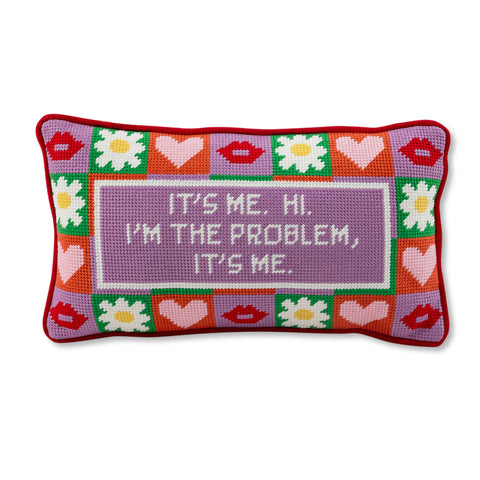 Furbish It's Me Needlepoint Pillow
