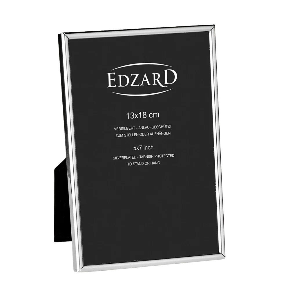 Edzard Genua silver-plated picture frame 13x18 cm