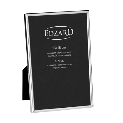 Edzard Genua silver-plated picture frame 13x18 cm